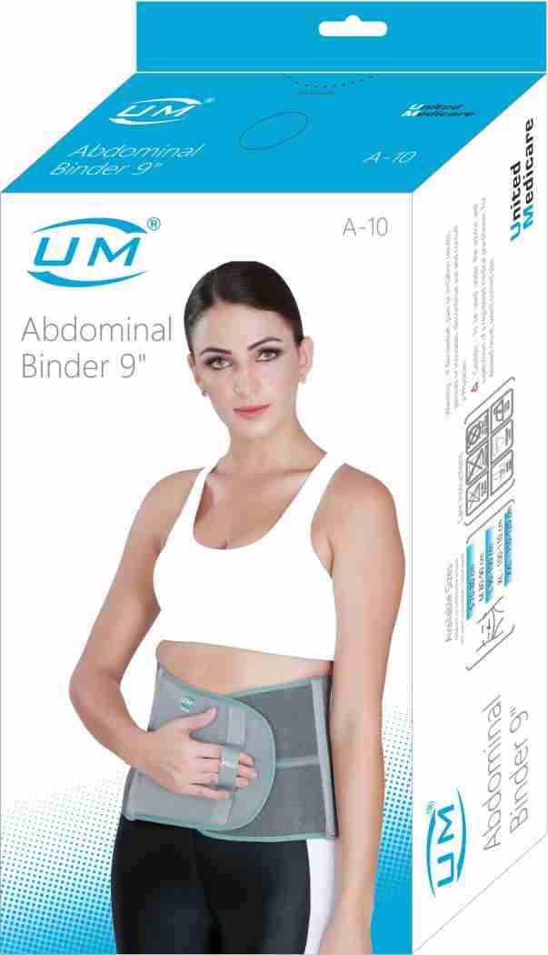 Picture of UM Abdominal Binder 9" For Waist support Pain Relief Belt.For men & Wamen