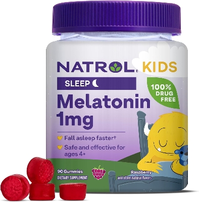 Picture of Natrol Kids Melatonin Gummy 90 Berry Flavored Gummies