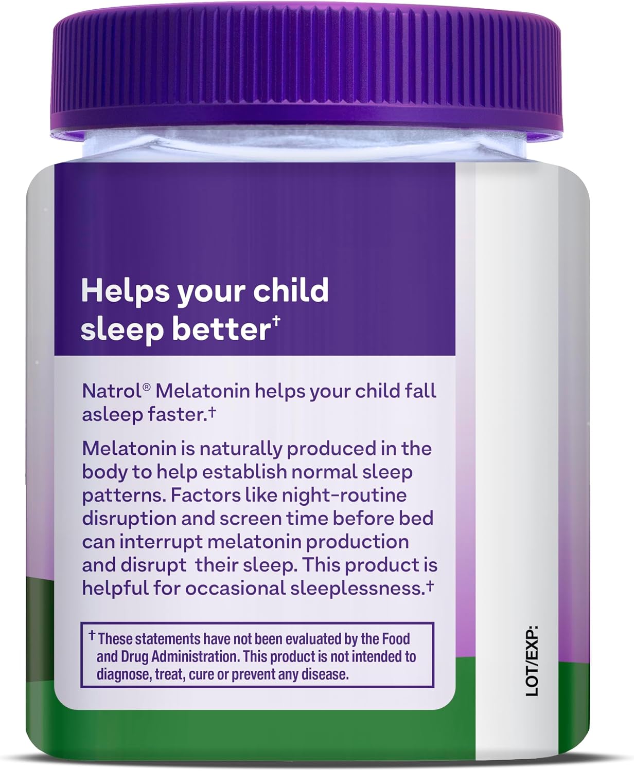 Picture of Natrol Kids Melatonin Gummy 90 Berry Flavored Gummies
