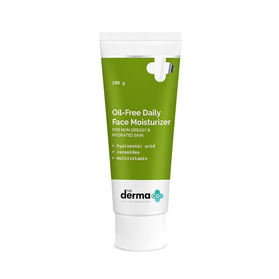 Picture of The Derma Co Oil-Free Daily Face Moisturizer With Hyaluronic Acid-100 gram