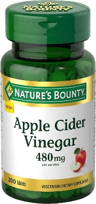 Picture of Nature's Bounty Apple Cider Vinegar 480mg-200 tablets