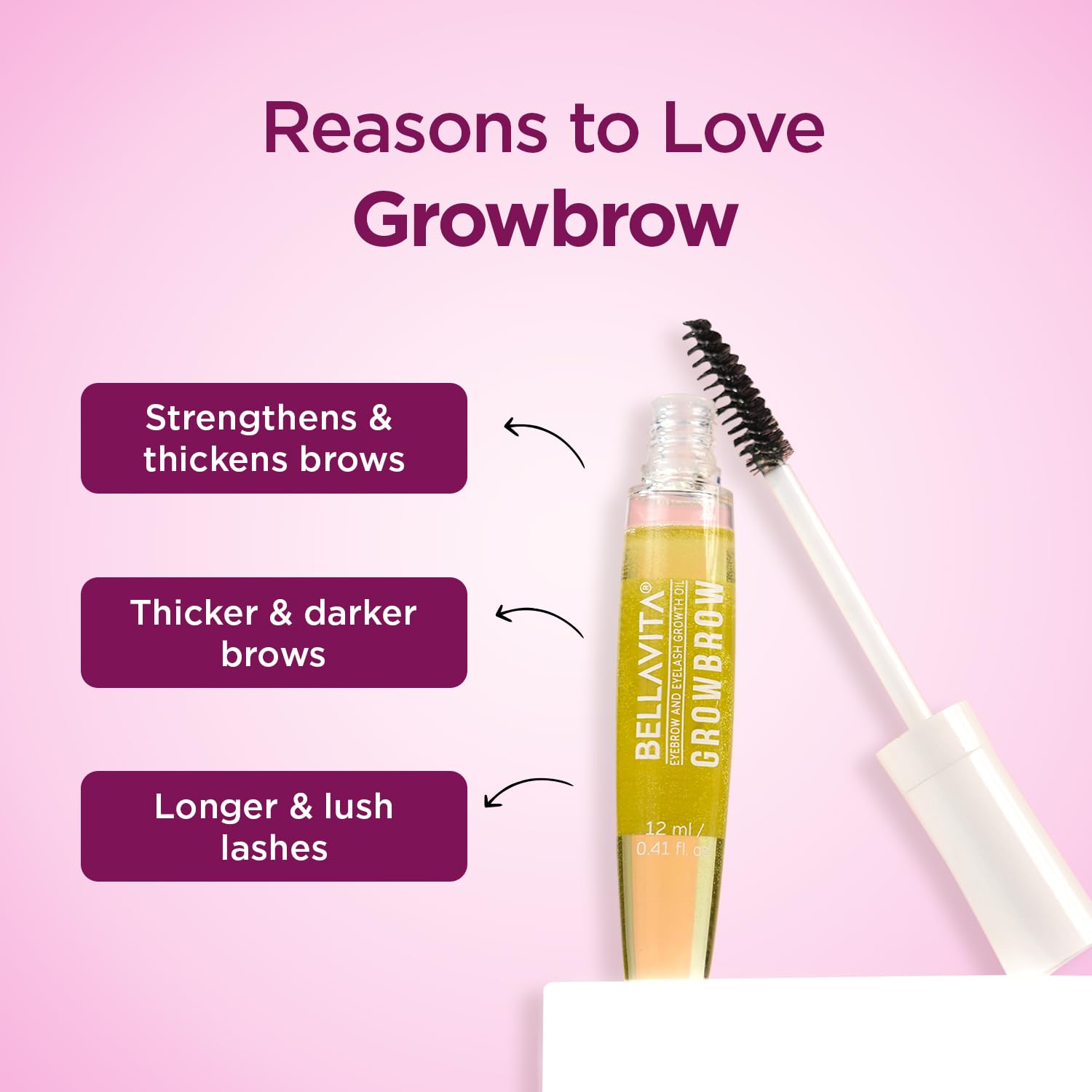 Picture of Bella Vita Organic GrowBrow - EyeLash-12ml