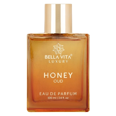 Picture of Bella Vita Luxury Honey Oud Eau De Parfum Unisex Perfume for Men & Women-100 ml