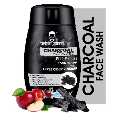Picture of UrbanGabru Activated Charcoal Face Wash for Men-120 gram