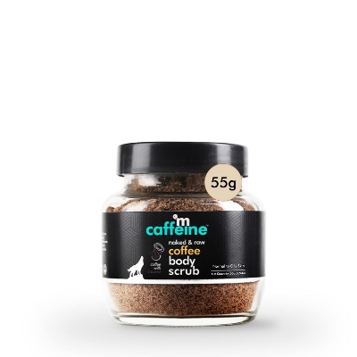 Picture of mCaffeine Exfoliating Coffee Body Scrub for Tan Removal & Soft-Smooth Skin-55 gram