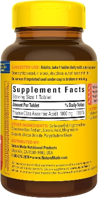 Picture of Nature Made Extra Strength Vitamin C 1000 mg-100 count