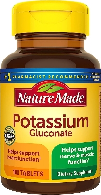Picture of Nature Made Potassium Gluconate 550mg, 100 tablets