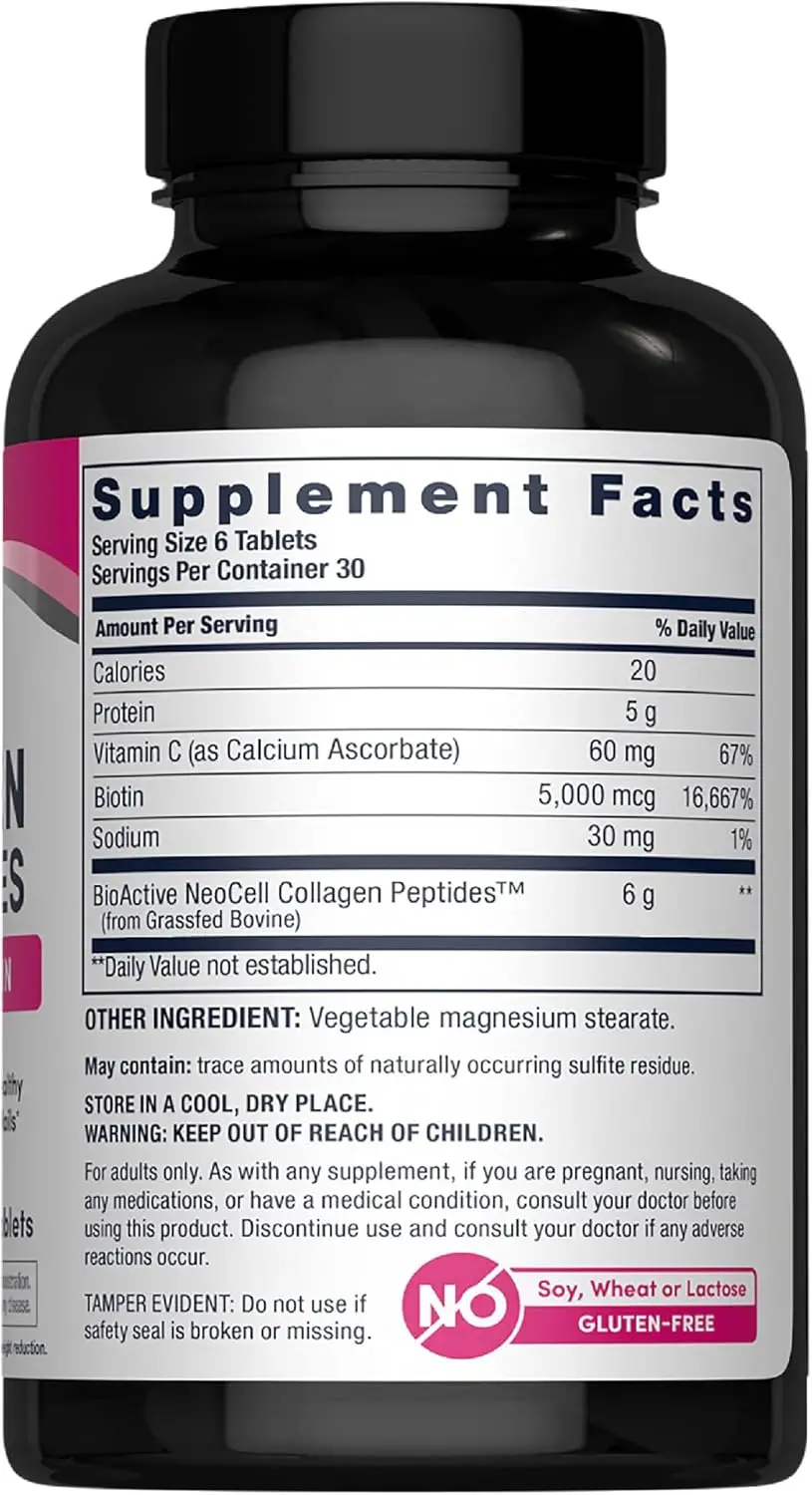 Picture of NeoCell Super Collagen Peptides + Vitamin C & Biotin-180 counts