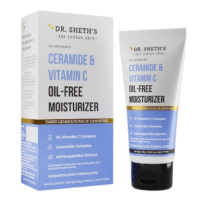 Picture of Dr. Sheth’s Ceramide & Vitamin C Oil - Free Moisturizer-50 gram