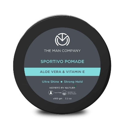 Picture of The Man Company Sportivo Stronghold Hair Styling Pomade Wax for Men-100 gram