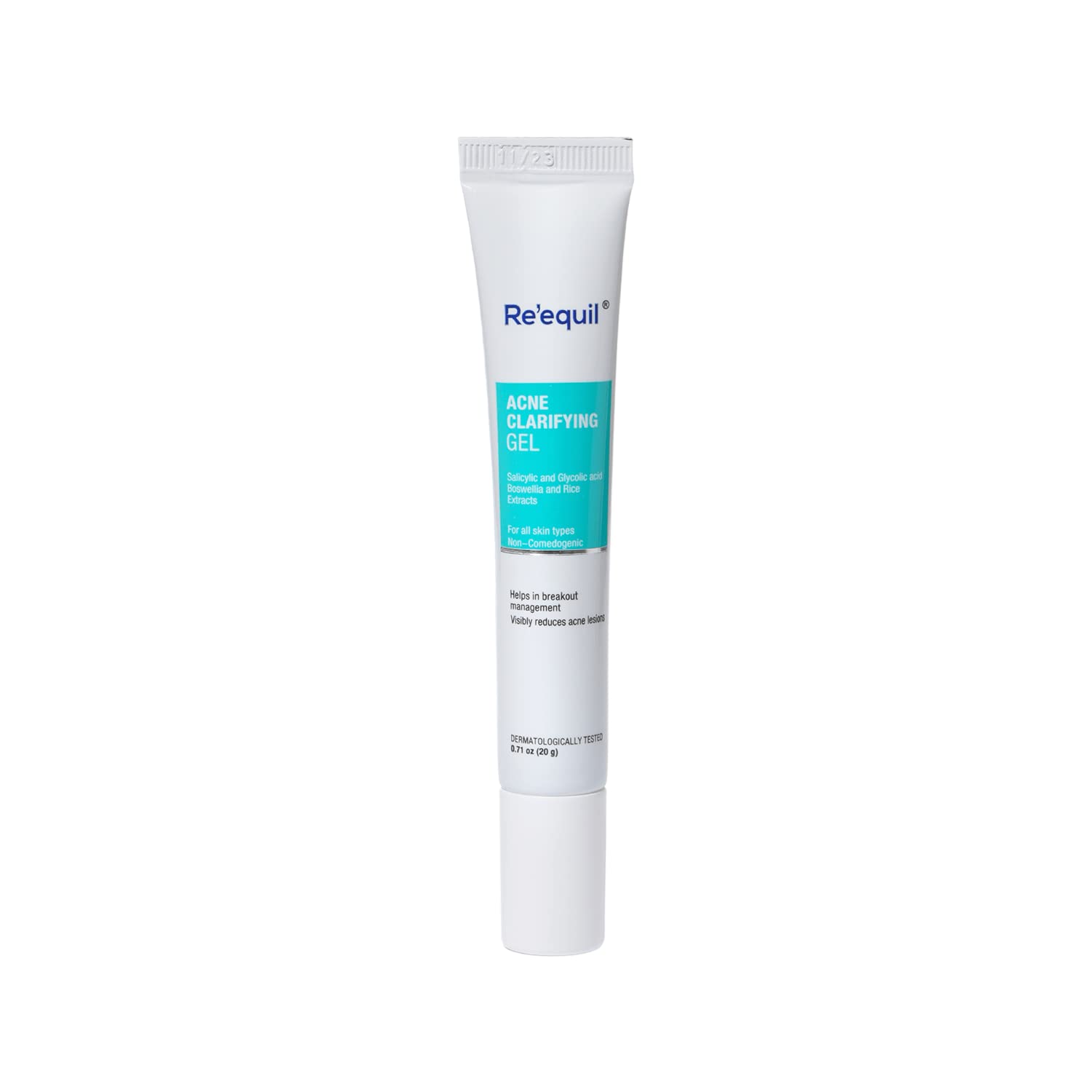 Picture of Re'equil Acne Clarifying Gel with Salicylic Acid & Glycolic Acid-20g