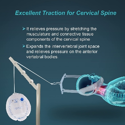 Picture of Tynor Cervical Traction Kit (Sleeping) With Weight Bag