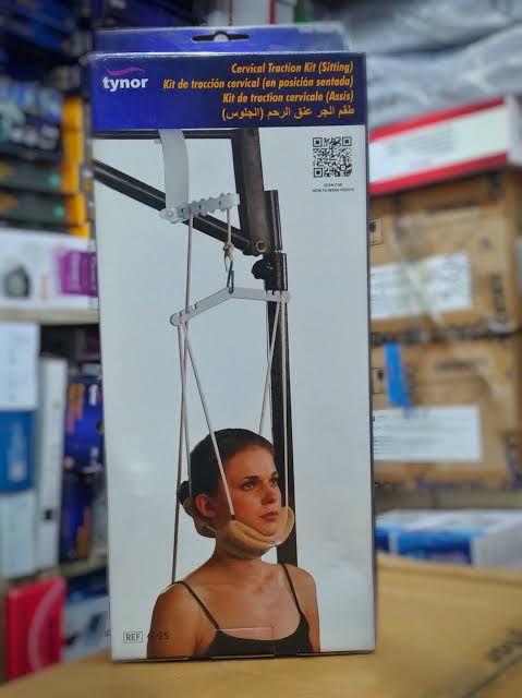 Picture of Tynor Cervical Traction Kit (Setting) With Weight Bag