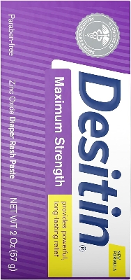 Picture of Desitin Maximum Strength Baby Diaper Rash Cream with 40% Zinc Oxide for Treatment-2oz(canada)
