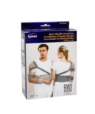 Picture of Tynor Elastic shoulder immobiliser ,Grey,1Unit