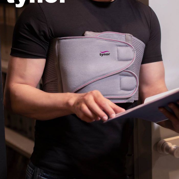 Picture of Tynor Chest Binder , Grey,1Unit