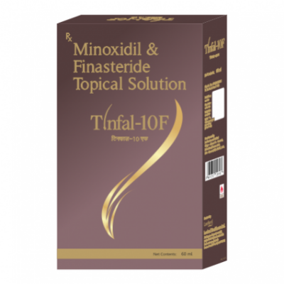 Picture of Tinfal 10F Solution for hair growth-60 ml