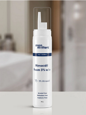 Picture of Man matter's Minoxidil 5% Foam for hair regrowth (60 g)