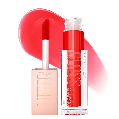 Picture of Maybelline New York Lifter Gloss Hydrating Lip Gloss with Hyaluronic Acid, Sweetheart, Sheer Red