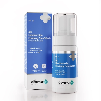 Picture of The Derma Co 3% Niacinamide Foaming Face Wash for Acne Marks - 100 ml(dermaco)