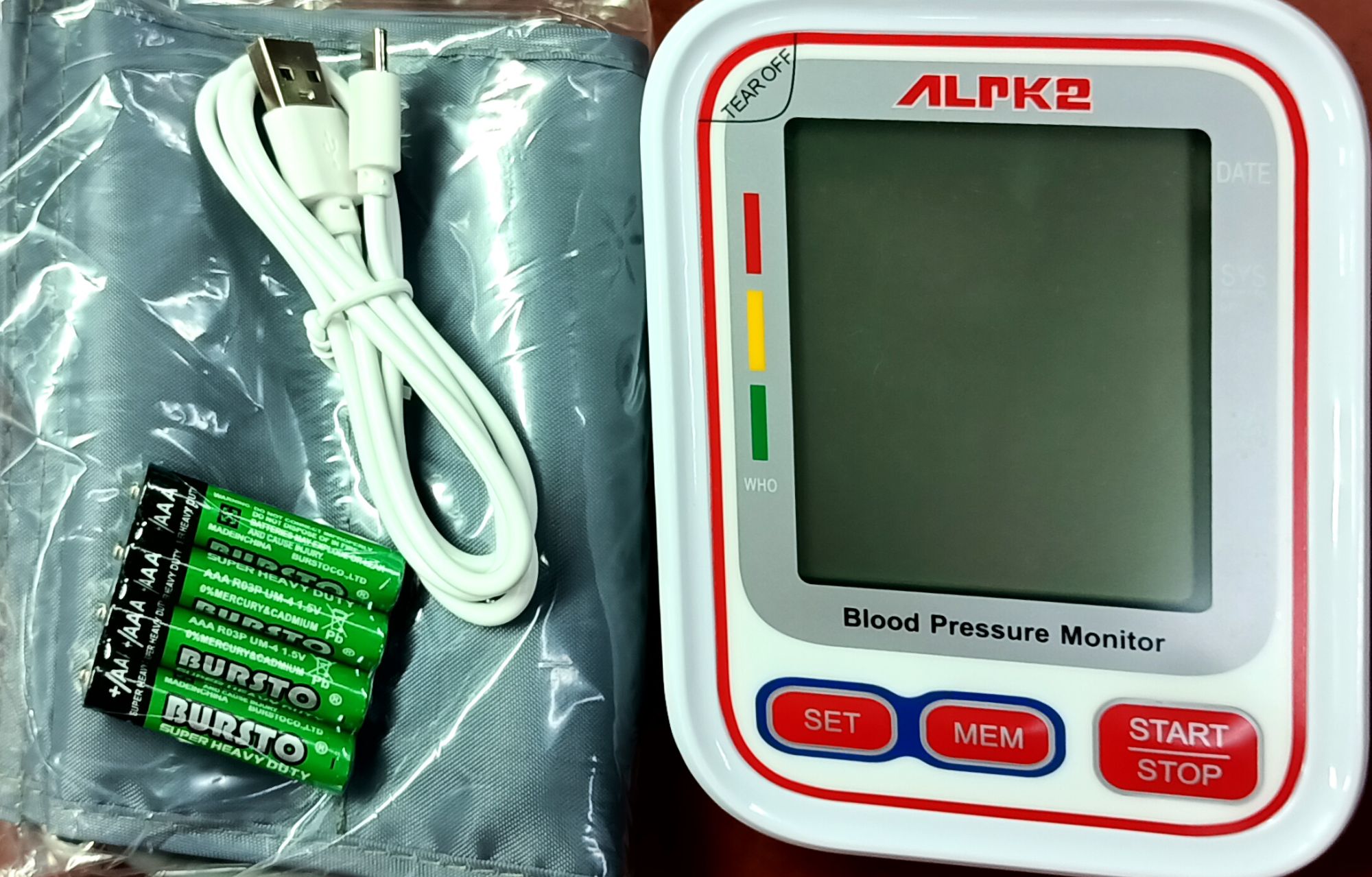Picture of ALPK2 Digital Blood Pressure Monitor With LCD Screen
