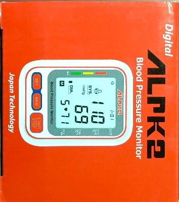 Picture of ALPK2 Digital Upper Arm Electronic Blood pressure Monitor  With Warranty