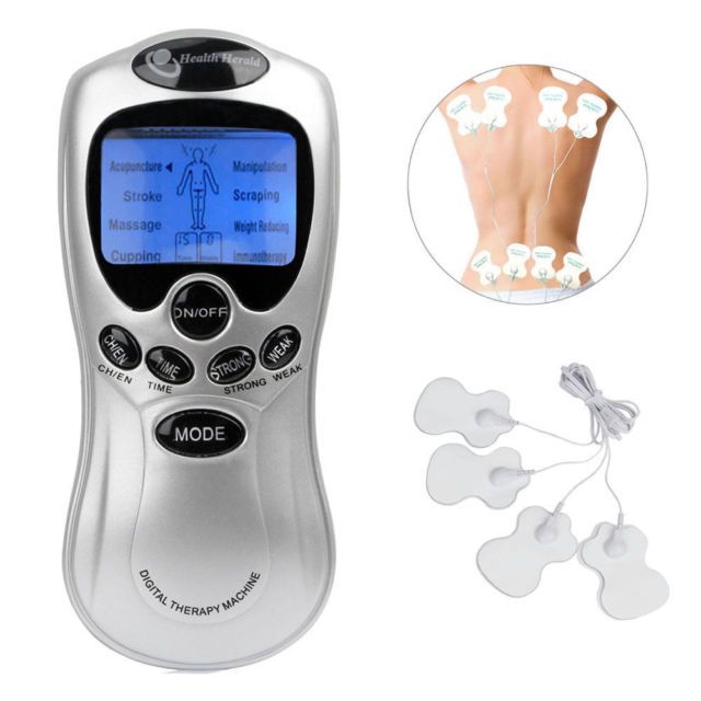 Picture of 8 Models Electric herald Tens Muscle Stimulater Ems Acupuncture Body Massage Digital Therepy Machine  Electrostimulator