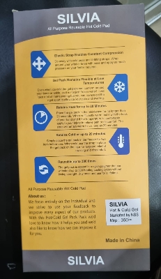 Picture of Right Products Hot & Cold Gel Pack Cold Therapy Pad Pain Relief Pad (230×130 mm)