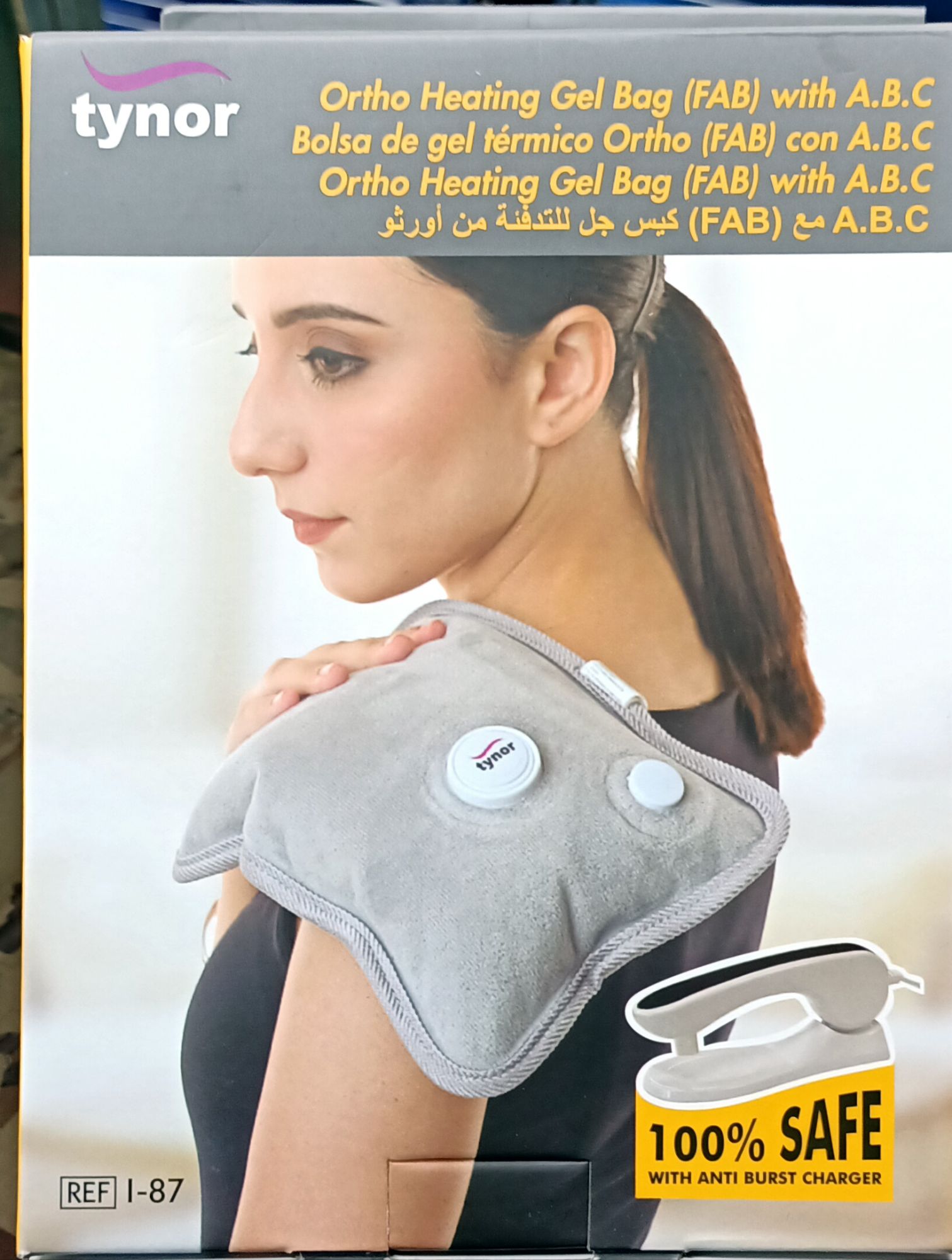 Picture of Tynor Ortho Heating Gel Bag (FAB) With A. B.C