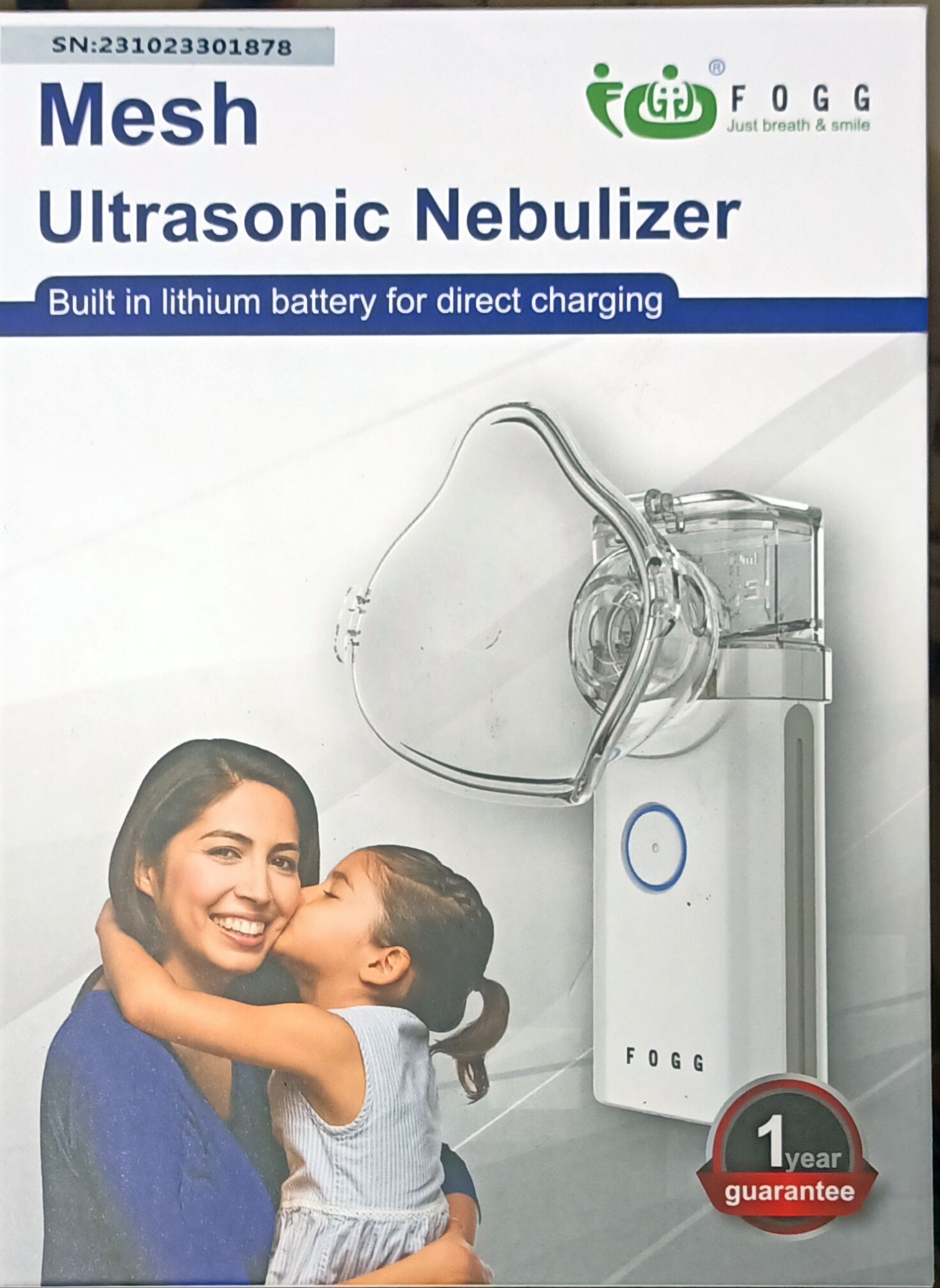 Picture of Ultrasonic Portable Mesh Nebulizer