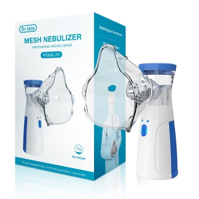 Picture of Atomizador ultrasonico Inhalar Mesh Nebulizer Cuidado de la salud para ninos adultos (carga) Likrtyny Para estrenar