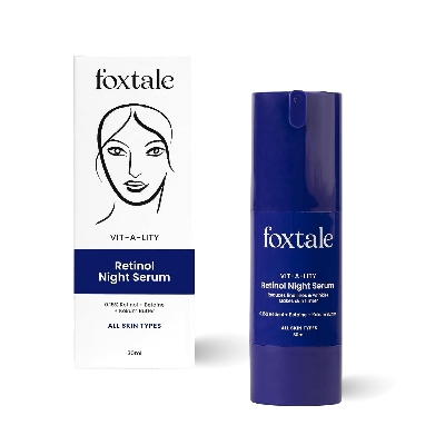 Picture of Foxtale 0.15% Beginner Friendly Retinol Night Serum for Face-30 ml