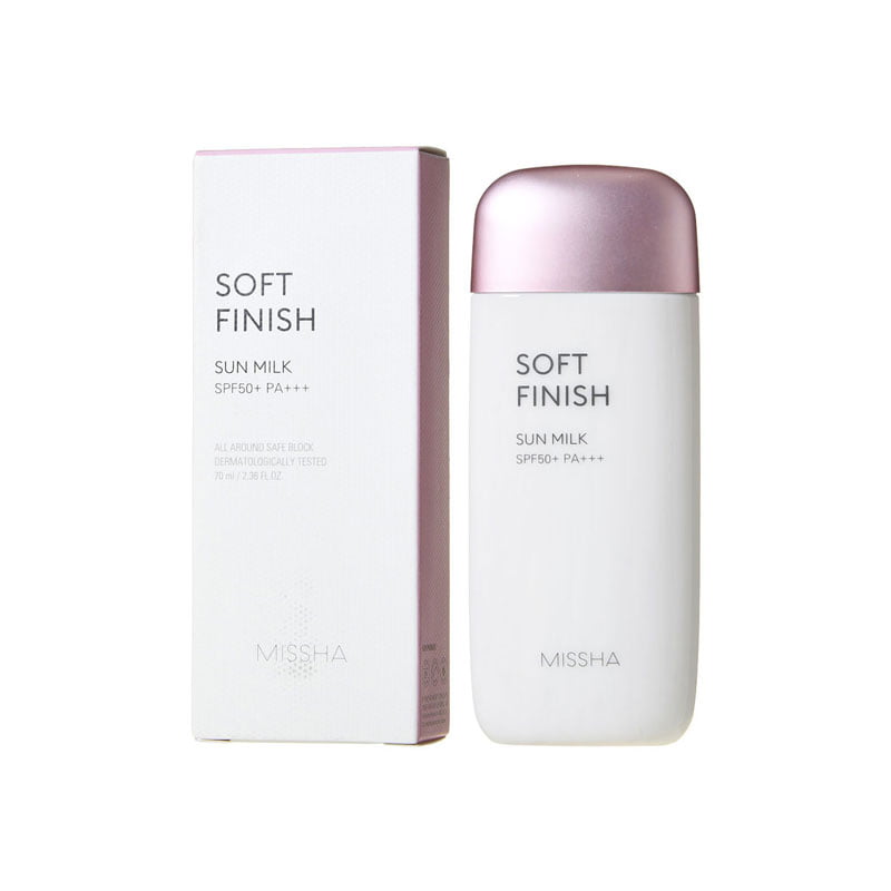 Picture of Missha All Around Safe Block Soft Finish Sun Milk SPF50+ Or PA+++ (70ml)