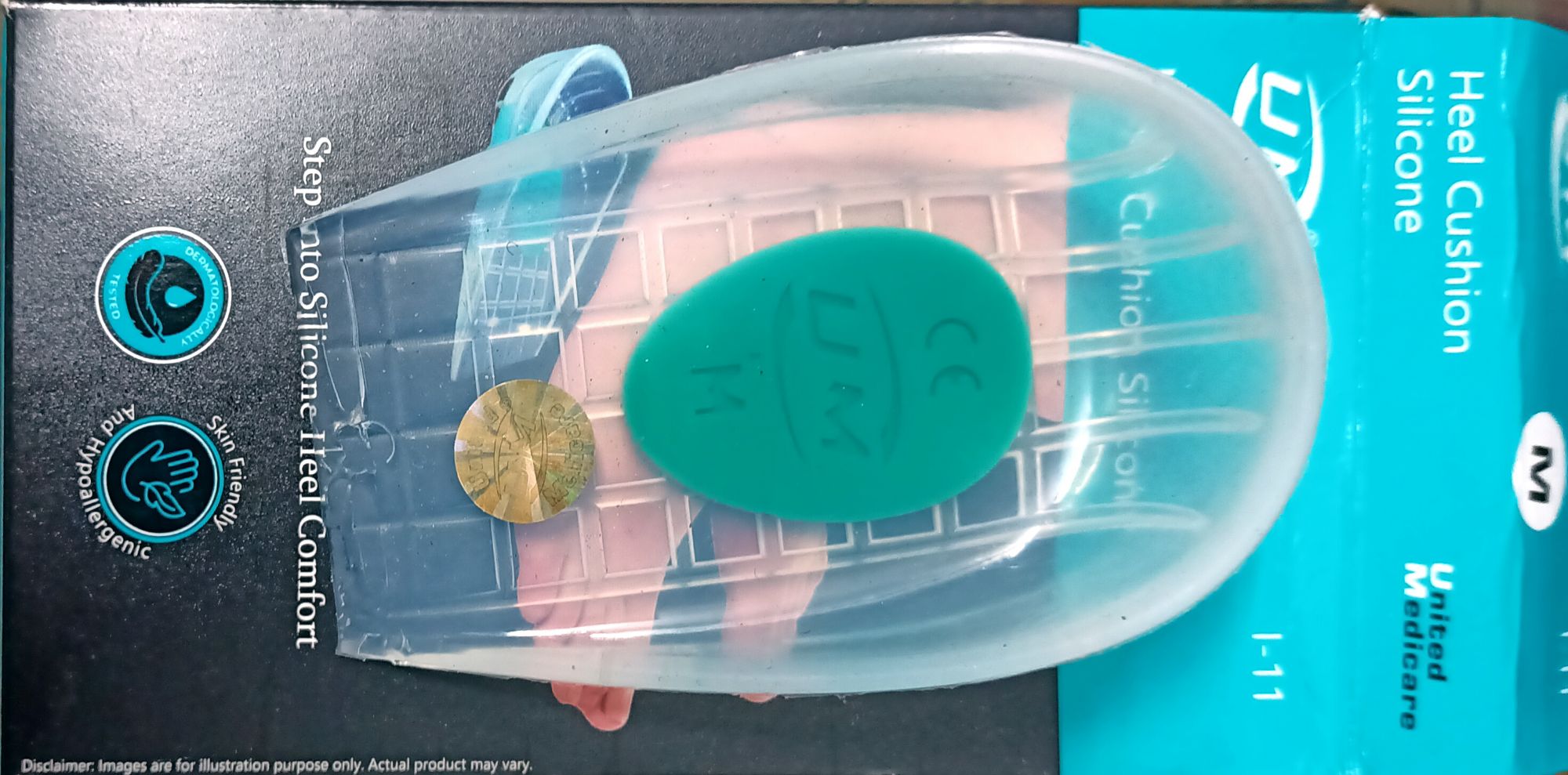 Picture of Heel cushion silicone (um) Step Into Silicone Heel  comfort