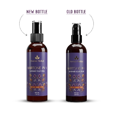 Picture of Avimee Herbal Hairtone PV 1 Scalp Spray | Natural DHT Blocker & Fights Hair Fall | With Rosemary, Saw Palmetto, Amla, Methi & Bhringraj Extracts | Serum For Men & Women | 100 ml