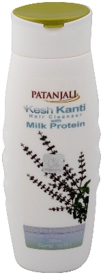 Picture of Patanjali Kesh Kanti Milk Protein Hair Cleanser Shampoo, 200ml
