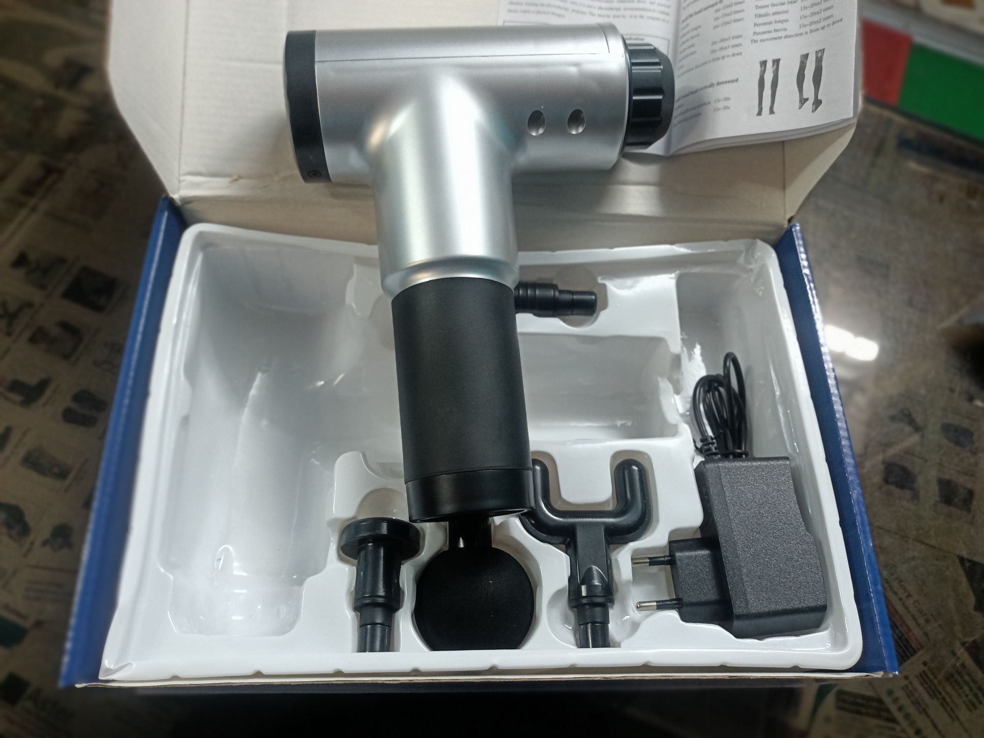 Picture of Fascial gun (KH -320).6-Level variable frequency vibration/Muscle massage after exercise