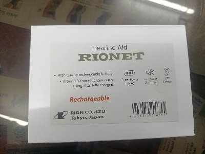 Picture of Hearing Aid Rionet rechargeable ,30 hours continuously using after fully charged