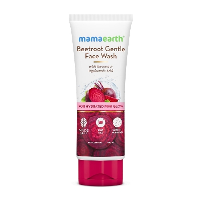 Picture of Mamaearth Beetroot Gentle Face Wash & Hyaluronic Acid For Hydrated Pink Glow -100ml
