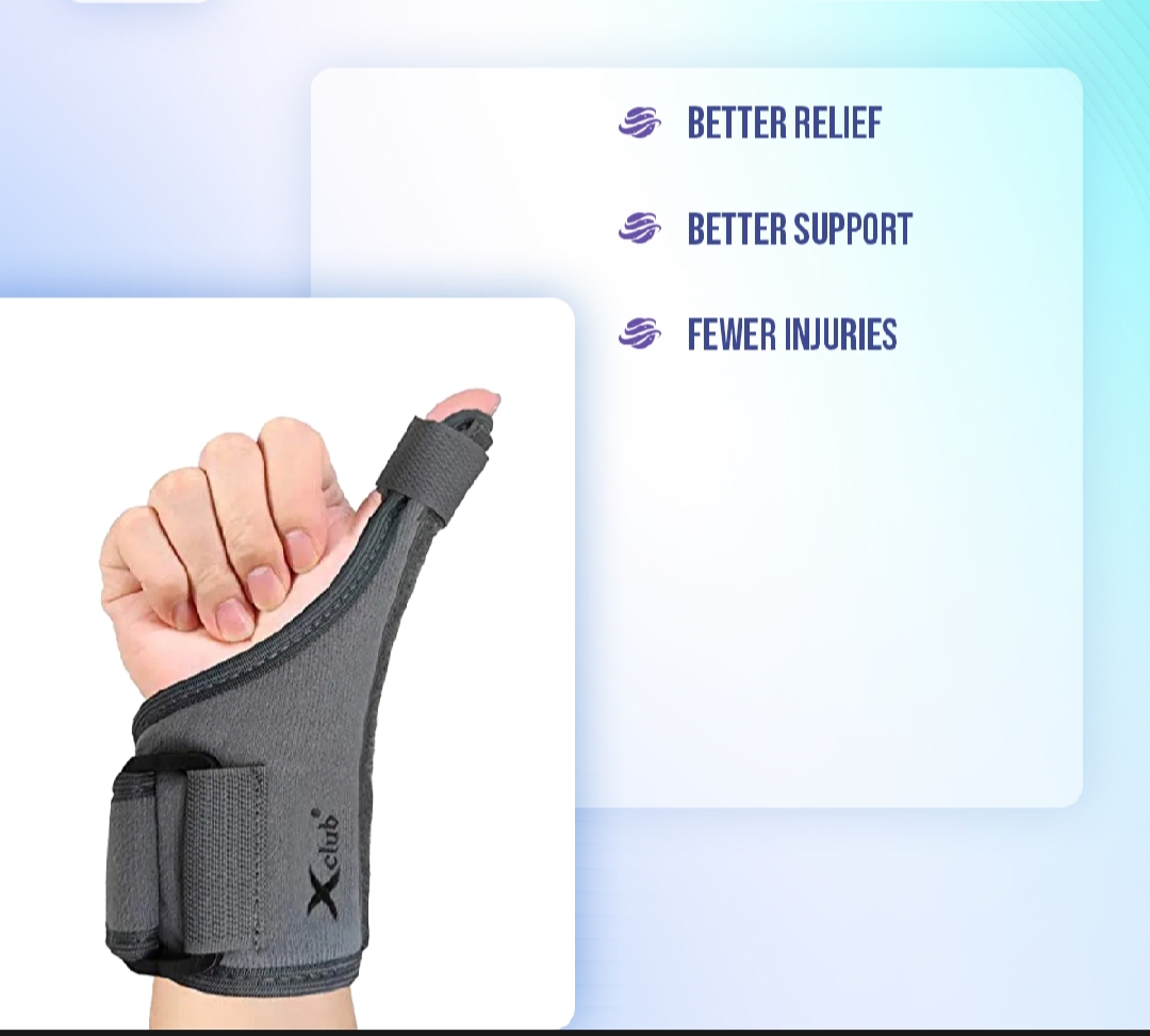 Picture of Taiba Thumb Spica Splint wrist support /wrist Strap /wrist Brace /Hand support -SUITABLA FOR BOTH RIGHT AND LEFT HANDS