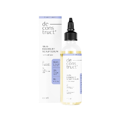 Picture of Deconstruct Anti-Dandruff Scalp Serum|Contains 2% Salicylic Acid + 1% Prebiotic + 0.5% Piroctone Olamine|Dandruff Remover|Sulphate&Paraben Free - 100Ml