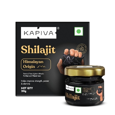 Picture of Kapiva Himalayan Shilajit/Shilajeet Resin-20g