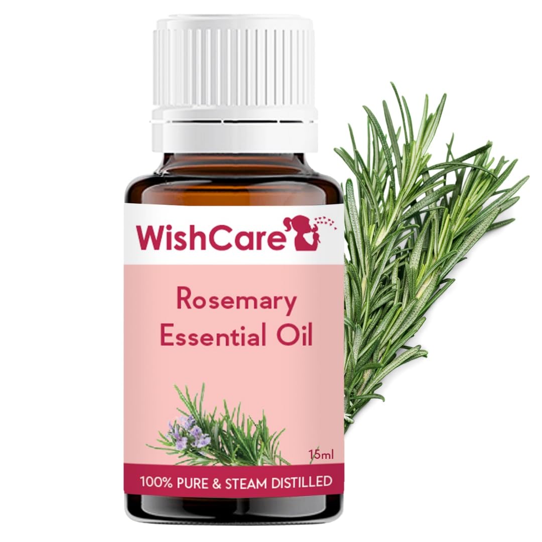 Picture of WishCare® Rosemary Essential Oil 15 ML - 100% Pure, Undiluted & Natural