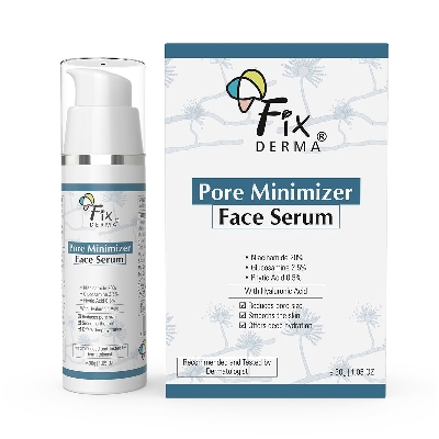 Picture of Fixderma 20% Niacinamide Serum for Face for Pore Minimizer with 2.5% Glucosamine & Hyaluronic Acid Serum | Open Pores Serum | Hydrating Serum | Face Serum for Men & Women - 30g