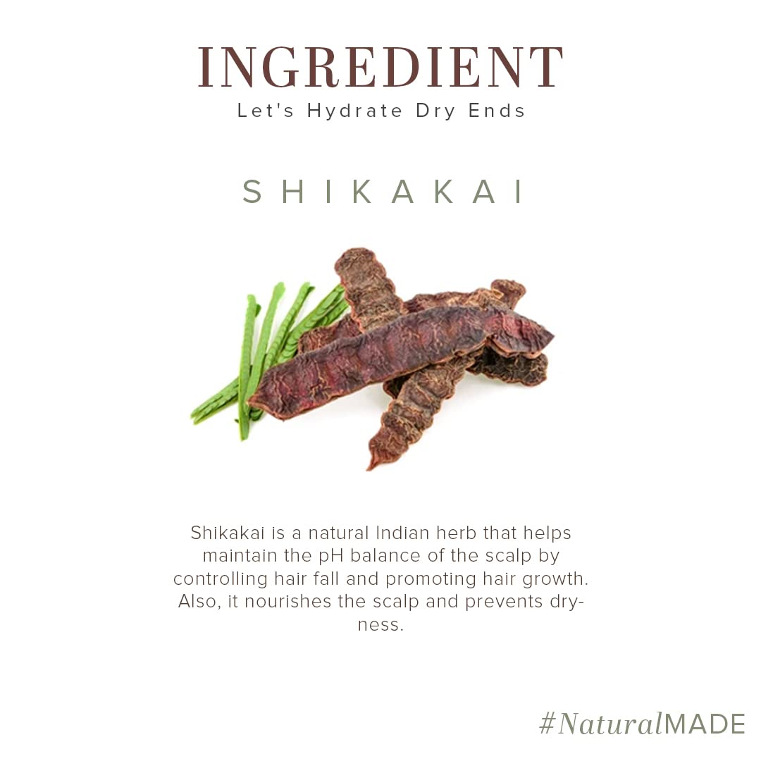 Picture of Khadi Natural Shikakai Shampoo for Cleaning Hair | Natural Hair Cleanser with Shikakai | Nourishing Shampoo for Healthy Hair | Suitable for All Hair Types 210ml