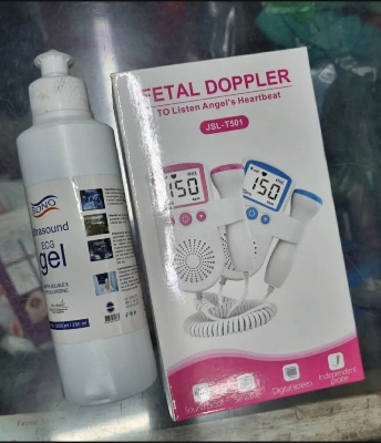 Picture of Fetal Doppler Heart Rate Monitor Baby Fetal Sound Heart Detector with LCD display