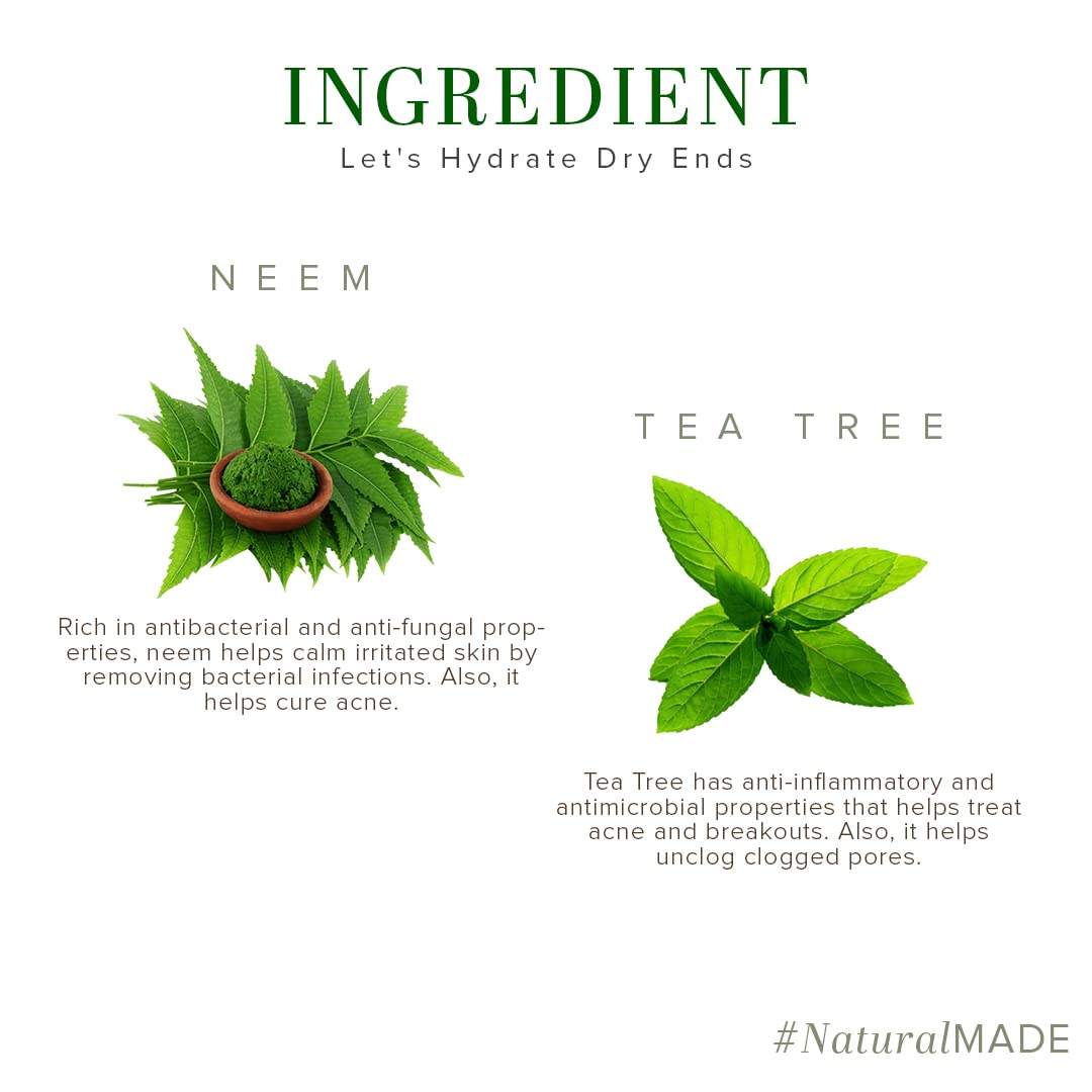 Picture of Khadi Natural Neem & Tea Tree Herbal Face Wash | Herbal Face Wash for Glowing Skin | Face Wash for Controlling Acne | Paraben & Sulphate-Free | Suitable for All Skin Types 210ml