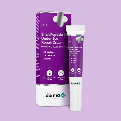 Picture of The Derma Co. Snail Peptide 96 Under Eye Repair Cream with Snail Mucin & Peptide Complex For Dark Circles & Puffiness - 15 g