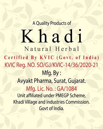 Picture of Khadi Natural Herbal Amla And Bhringraj Shampoo/Cleanser | SlS And Parben Free For Men Women (Pack Of 200ml)