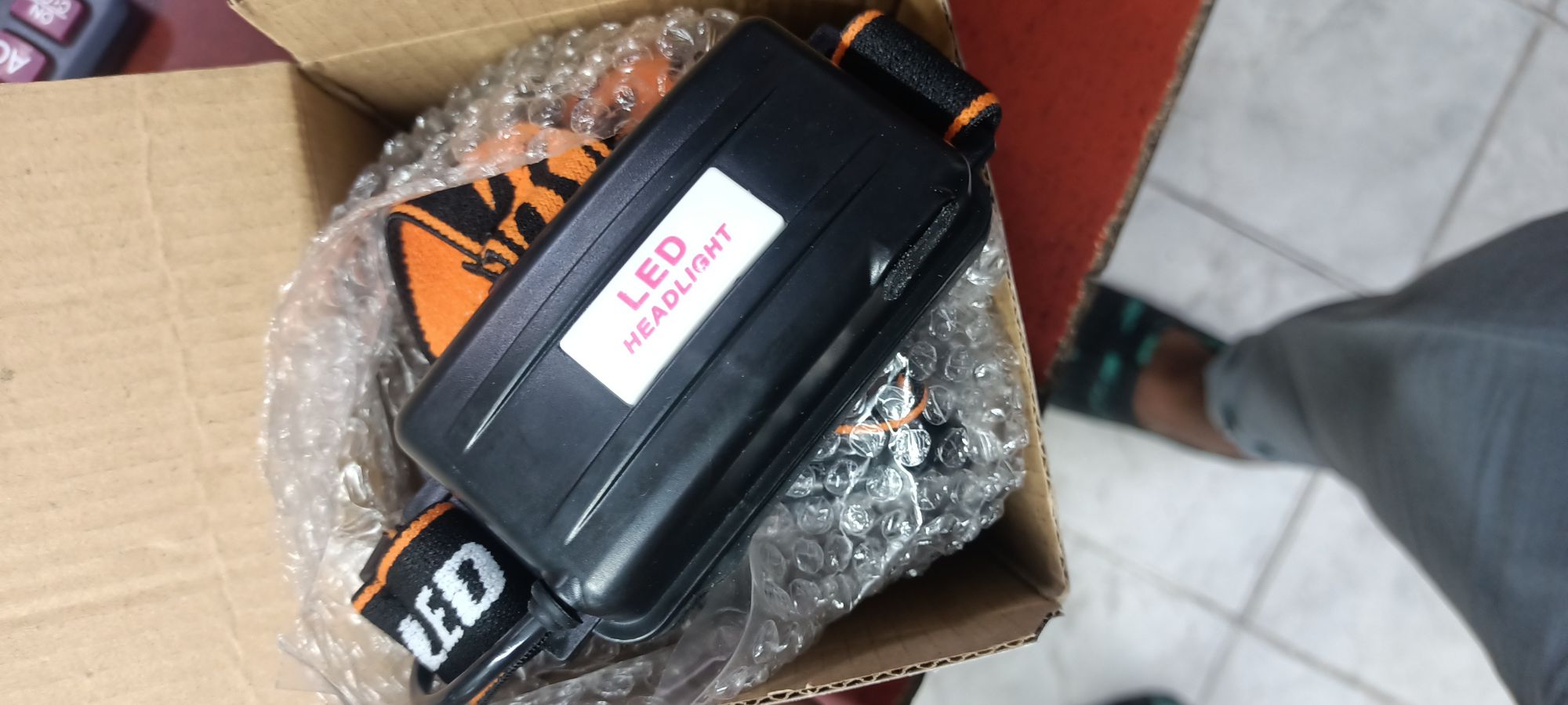 Picture of Dual Light Source Zoom Headlamp 2Bulds light